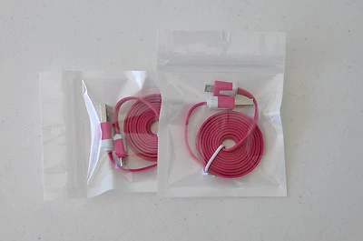 2X 3ft FLAT NOODLE micro usb data charge charger Cable for GALAXY S S3 S4 S6 S7+ - Image 1 of 3