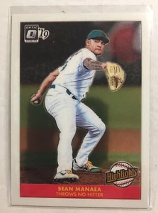 2019 Optic Sean Manaea #H3 Highlights Insert - Picture 1 of 2