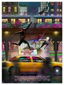 Into the Spider-Verse Andy Fairhurst Poster Print Grey Matter Art LE 200 Sealed - Picture 1 of 1