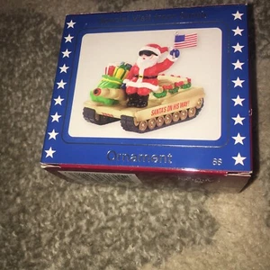 VGC Carlton Cards Special Visit from Santa Christmas Ornament - Picture 1 of 4