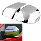 For 2015 2016 2017 2018 2019 2020 Ford F150 Top Half Chrome Side Mirror Covers