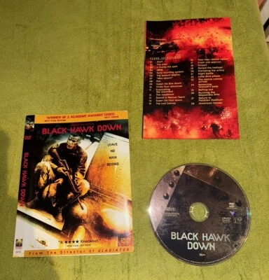 Black Hawk Down DVD 2001 Josh Hartnett Ewan McGregor Eric Bana Foto 1 de 4