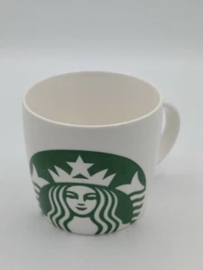 2016 STARBUCKS Big Green White Coffee Mug Cup Mermaid Siren Logo 14oz.  - Picture 1 of 4