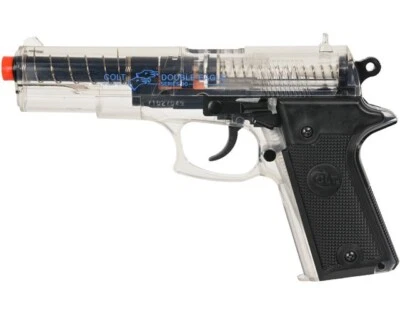 NOVA Pistola de Airsoft Colt Double Eagle Spring - Transparente - Imagem 1 de 2