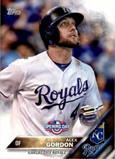 2016 Topps Opening Day #OD-31 Alex Gordon Kansas City Royals