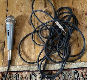 Shure model 12A Kardiodowy mikrofon o niskiej impedancji i przewód działający w bardzo dobrym stanie - Zdjęcie 1 z 7