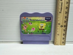 Vtech Vsmile Spongebob Squarepants A Day In The Learning Video Game Tested Works - Picture 1 of 2