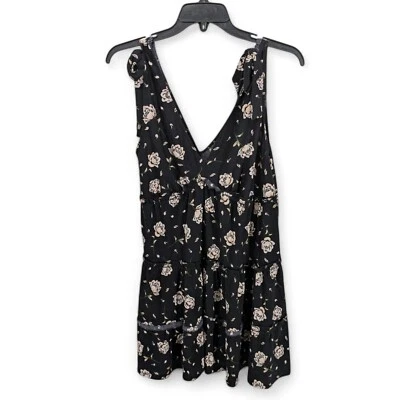 Miss Selfridge ASOS Women's Thermal Tiered Sleeveless Mini Dress Floral NWT sz 6 - Image 1 of 4