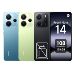 Xiaomi Redmi Note 14 4G Smartphone 8GB+256GB 108MP NFC 5500mAh 6.67" 33W Globale - Zdjęcie 1 z 27