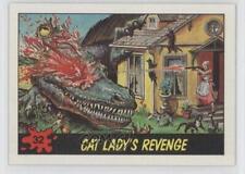 1988 Topps Dinosaurs Attack! Cat Lady's Revenge #32 0b6