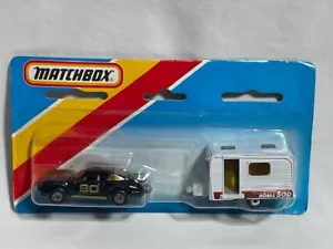 1983 Matchbox Superfast TP-113 Porsche Turbo & Mobile 500 Camper, 1/64, NIB - Picture 1 of 5