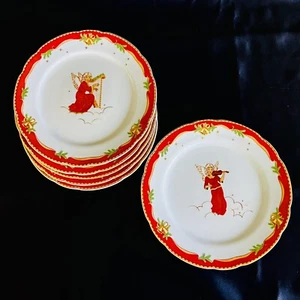 6 Platos RAROS Firkloveren Fyrklovern Apilanlehti Musicales Ángeles de Vacaciones Dinamarca - Imagen 1 de 11