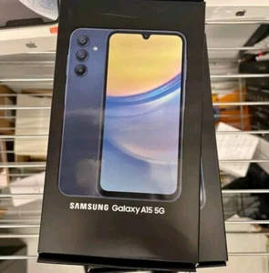 Samsung Galaxy A15 5G SM-A156U - 64GB Black (For Boost Mobile ONLY) New - Picture 1 of 4