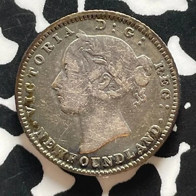 1882-H Newfoundland 10 Cents Lot#JM9269 Silver! Scarce! - Image 1 of 2