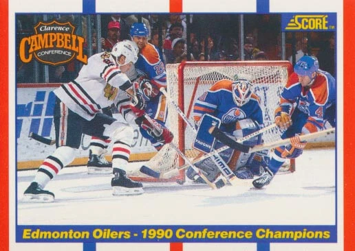1990-91 Score Canadian #369 EDMONTON OILERS - Conference Finals - Bild 1 von 1