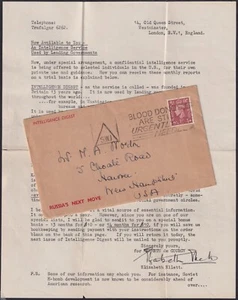 c 1952 Intelligence Digest "Russia's Next Move" Env + Enclosure; SWI Triangle Slogan - Bild 1 von 8