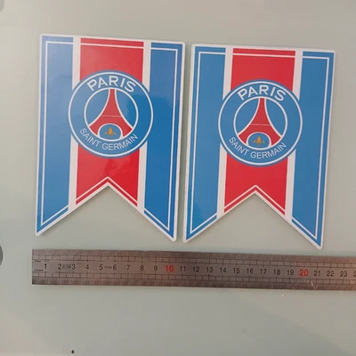 🏆Stickers Fan Edition – Lot de 2 Bannières PSG Style 10 cm🏆 - Photo 1/4
