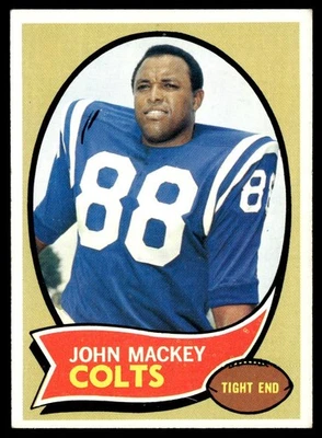 1970 Topps John Mackey Baltimore Colts #62 - Image 1 of 2