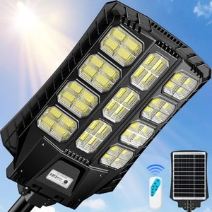 8000W Solar Street Lights Outdoor Waterproof, Heavy Duty Solar Powered Light ... - Picture 1 of 7