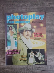 Photoplay Film Monthly Magazine October 1974 Dennis Weaver Cover - Picture 1 of 5
