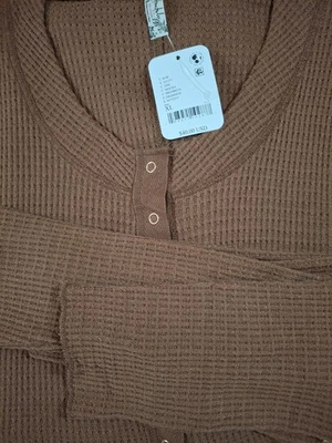 NWT Free People Going Places Cardi Mocha XL - Image 1 of 3