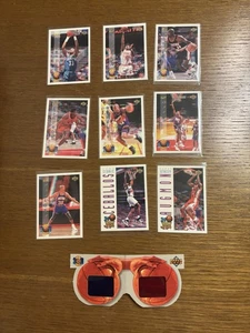 NBA Karten Upper Deck 1993 Lot mit 3D Brille – Alonzo Mourning, Ceballos u.a. - Bild 1 von 2