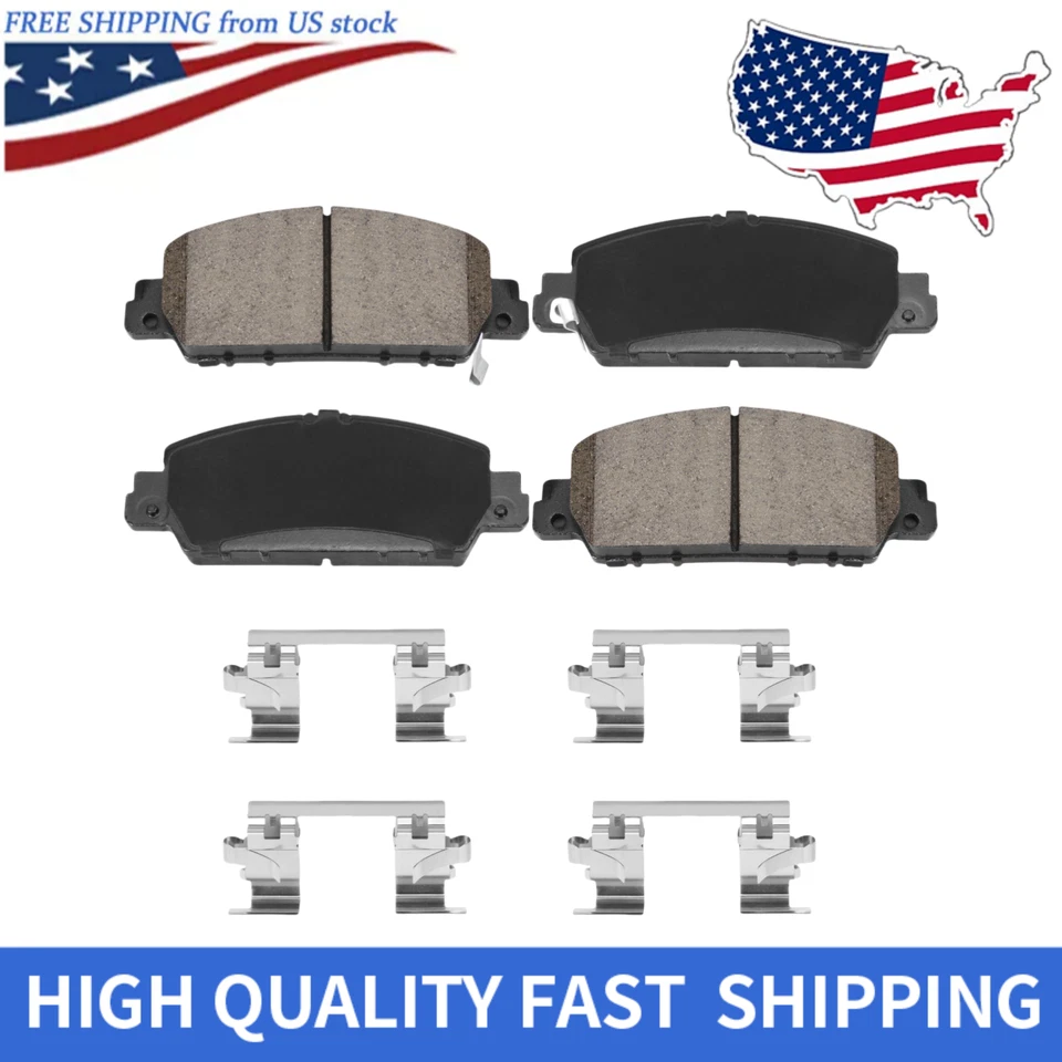 Pastillas de freno delanteras cerámicas para 2016 2017 2018 2019 2020 2021 2022 2023 Honda HR-V Foto 1 de 4