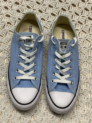 Converse All Star Chuck Taylor Sneakers Women 10 Mens 8 Shoes Blue 9A 1703-M88 - Image 1 of 4