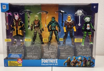 Коллекционный набор Fortnite 5 шт. Drift, Brainiac, Raptor, Spooky и Skull Team кожа - Изображение 1 из 4