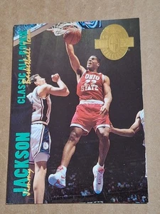 Tarjeta de novato Jim Jimmy Jackson 1993 clásica NBA radiocontrol #318 Dallas Mavericks MAVS - Imagen 1 de 3
