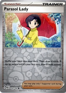 Parasol Lady 169/182 Sv04: Paradox Rift Reverse Holo - Picture 1 of 2
