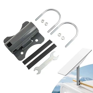 Stainless Steel Adjustable U Shape Bracket for Secure For Starlink V2 Mounting - Photo 1/12