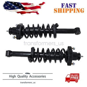 2 Rear Suspension shock and Coil Spring Fit For Mitsubishi Outlander S 2011-2020 - Picture 1 of 11