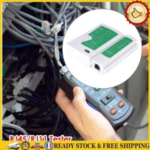 Testeur de câble réseau professionnel RJ45 RJ11 LAN UTP détecteur de ligne Ether - Afbeelding 1 van 8