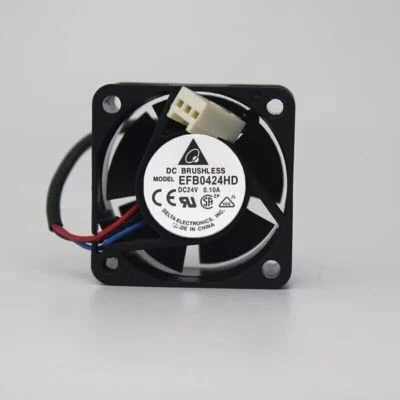 For Delta EFB0424HD DC24V 0.10A 4CM 4020 inverter cooling fan - Immagine 1 di 2