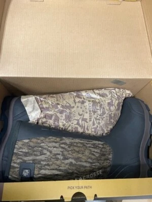 LaCrosse Mens 4xAlpha 16" 3.5MM Waterproof Hunting Boot Realtree Xtra Green US8 - Image 1 of 3