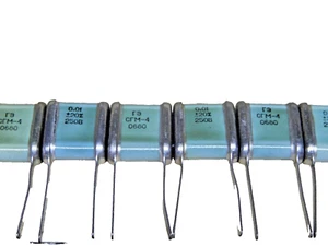 0,01uF 20% tol. Condensadores 250 V PLATEADO-MICA SGM Nuevo de lote antiguo QTY-10 - Imagen 1 de 2