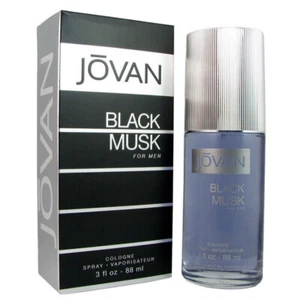 Jovan Black Musk Coty Men 3.0 3 oz 88 ml * Cologne * Spray New in Box - Picture 1 of 2