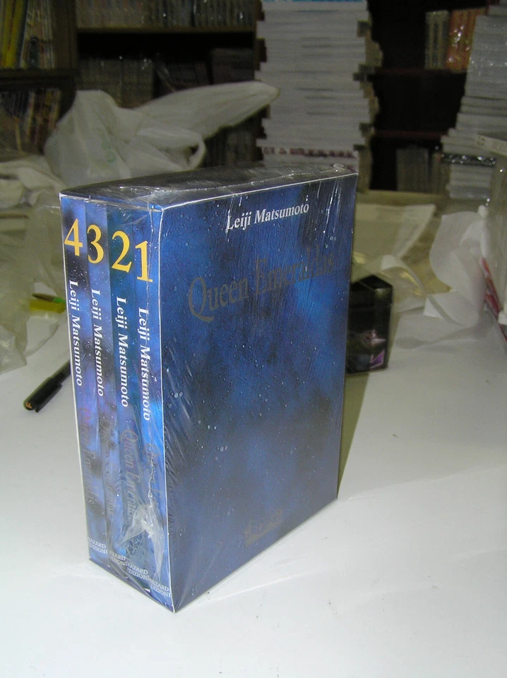 COFANETTO QUEEN EMERALDAS SERIE COMPLETA 1-4 HAZARD EDIZ NUOVI - Immagine 1 di 1