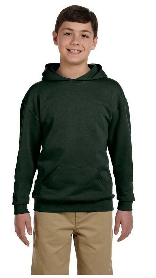Jerzees Youth 8 oz. Sudadera con capucha polar NuBlend - 996Y Foto 1 de 1