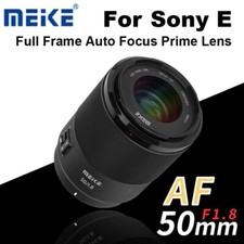 MEIKE 50mm F1,8 AF Autofokus Vollformat Porträt Objektiv für Sony E-Mount Kamera