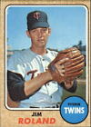 1968 Topps Minnesota Twins Baseball Card #276 Jim Roland - Ex