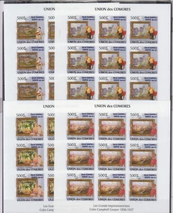 ST764I9. Comores - MNH - Art - Colin Campbell Cooper - imperf - Picture 1 of 1