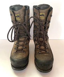 Meindl Eureka 10” ST Lineman Insulated Boots 5046-55 Brown Steel Toe Size 13 US - Picture 1 of 12