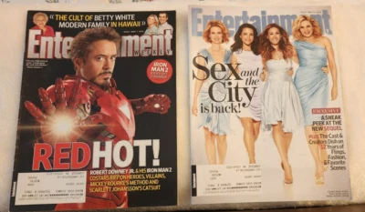 LOT OF 2  Issues of Entertainment Weekly Magazine - May 2010 - Image 1 of 3