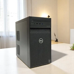 Dell Precision 3630 Windows 11 Pro Intel 6-Core i7 16GB RAM 1TB SSD WiFi HDMI - Picture 1 of 6