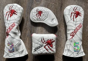 Spiders Spider $ Web Golf Club Cover Set Golf Builder Putter , Wood , Iron - Picture 1 of 16