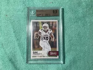 2016 Dak Prescott Panini CLASSICS RC Cowboys BGS 9.5 GEM MINT - Picture 1 of 4