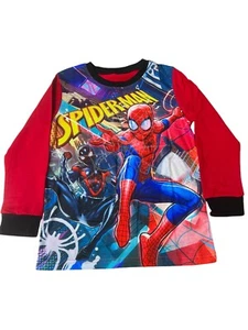 Conjunto de pijamas Spiderman para niños que brillan en la oscuridad niños niñas pijamas para 7 años B0994LL N - Imagen 1 de 2