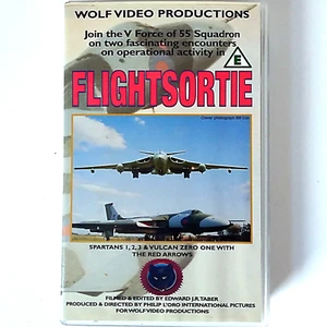 Flightsortie (VHS, 1995 Wolf Video Productions) 55 Sqn Victors + Vulcan - Tested - Picture 1 of 4